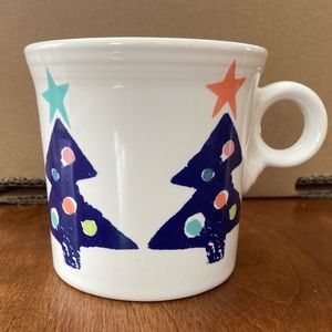Fiestaware Christmas Tree Mug Blue/Multicolor